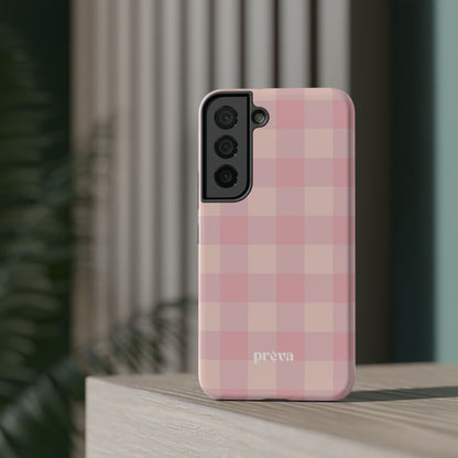 Pink Plaid Phone Case