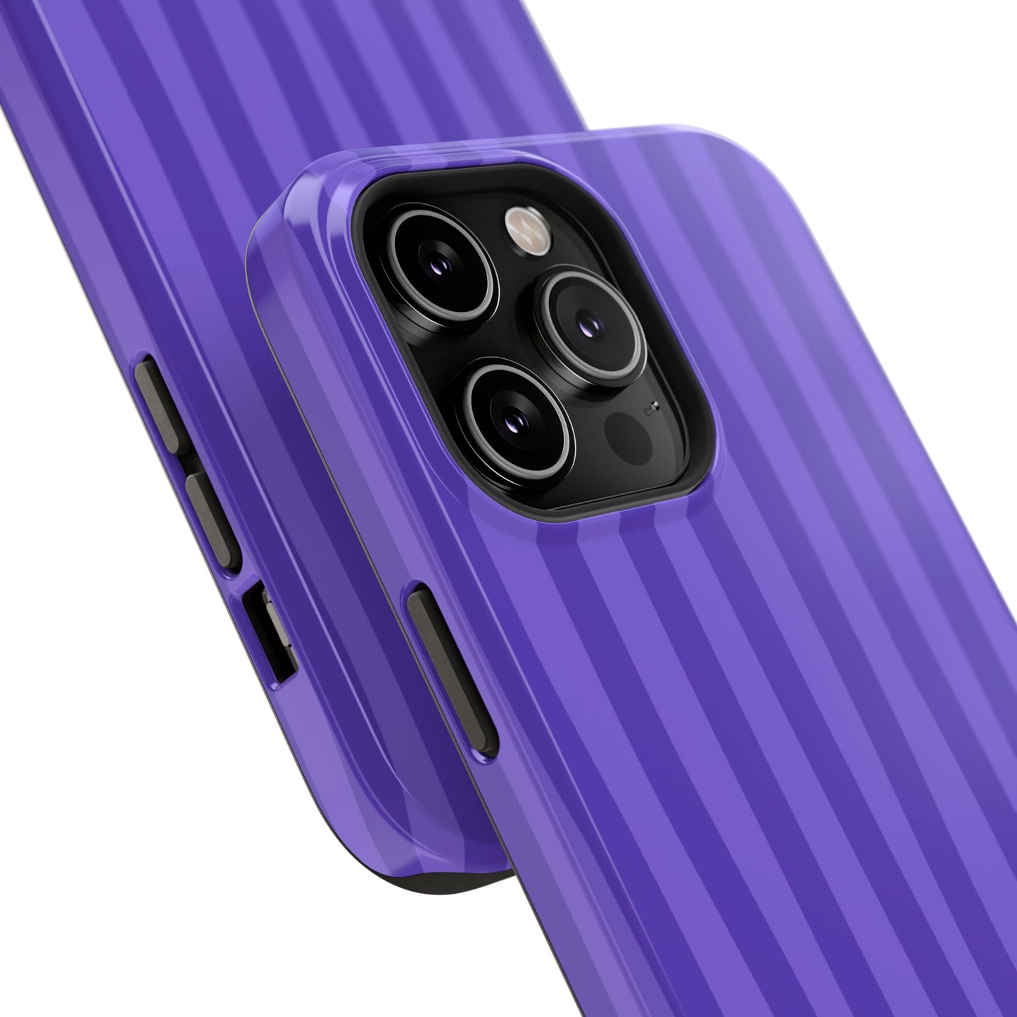 Dark Purple Stripes Phone Case