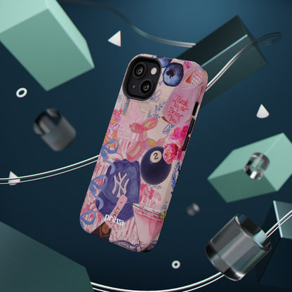 Retro 8 Ball Collage Phone Case