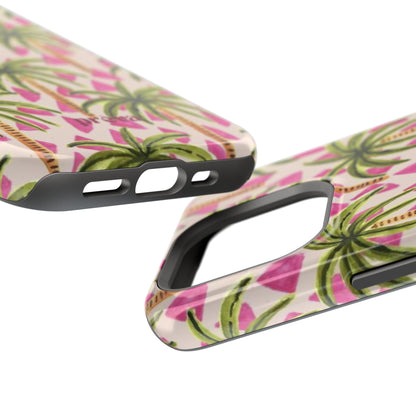 Phone Case — Pink Palm Tree Impact-Resistant Protector
