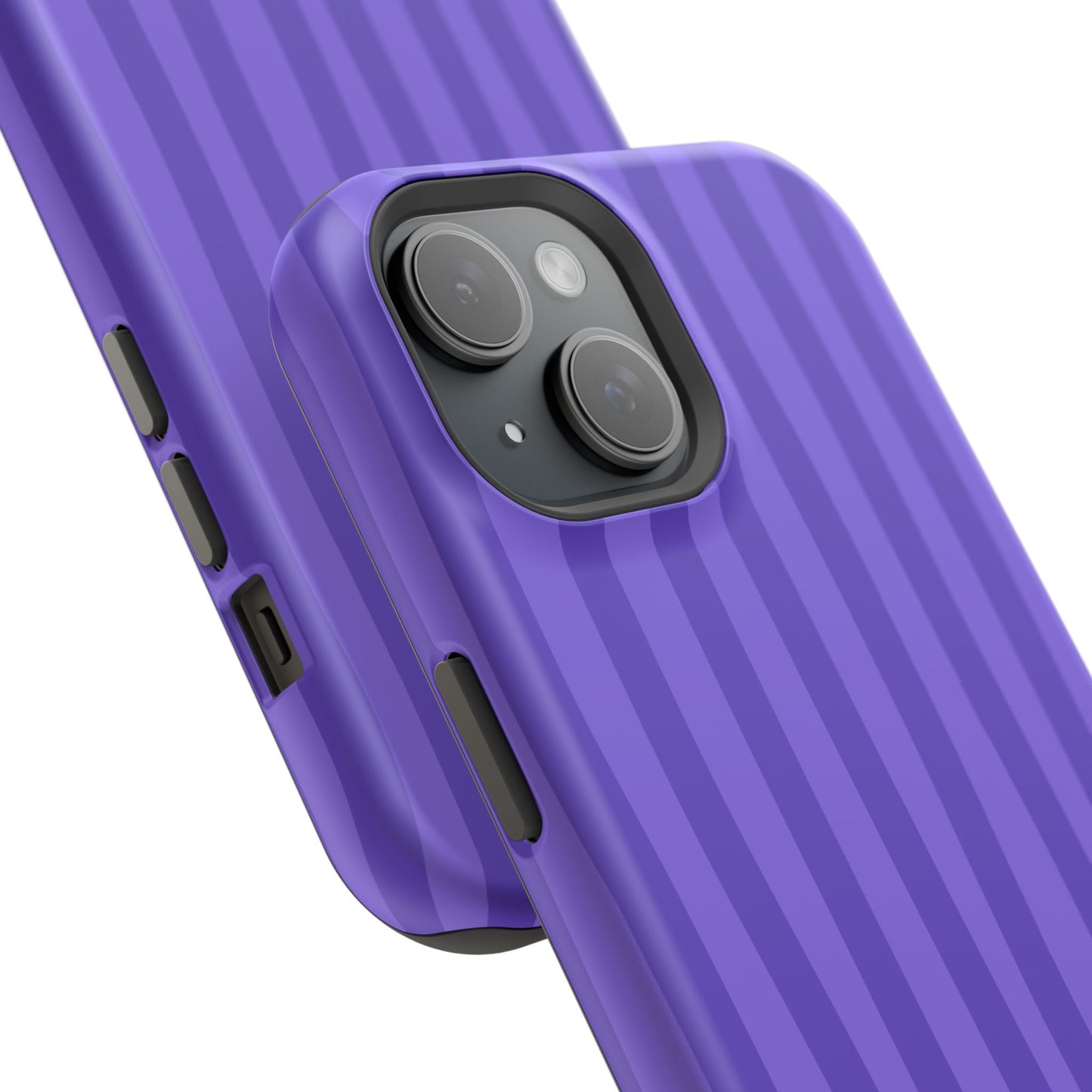 Dark Purple Stripes Phone Case