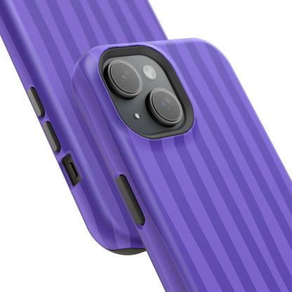 Dark Purple Stripes Phone Case