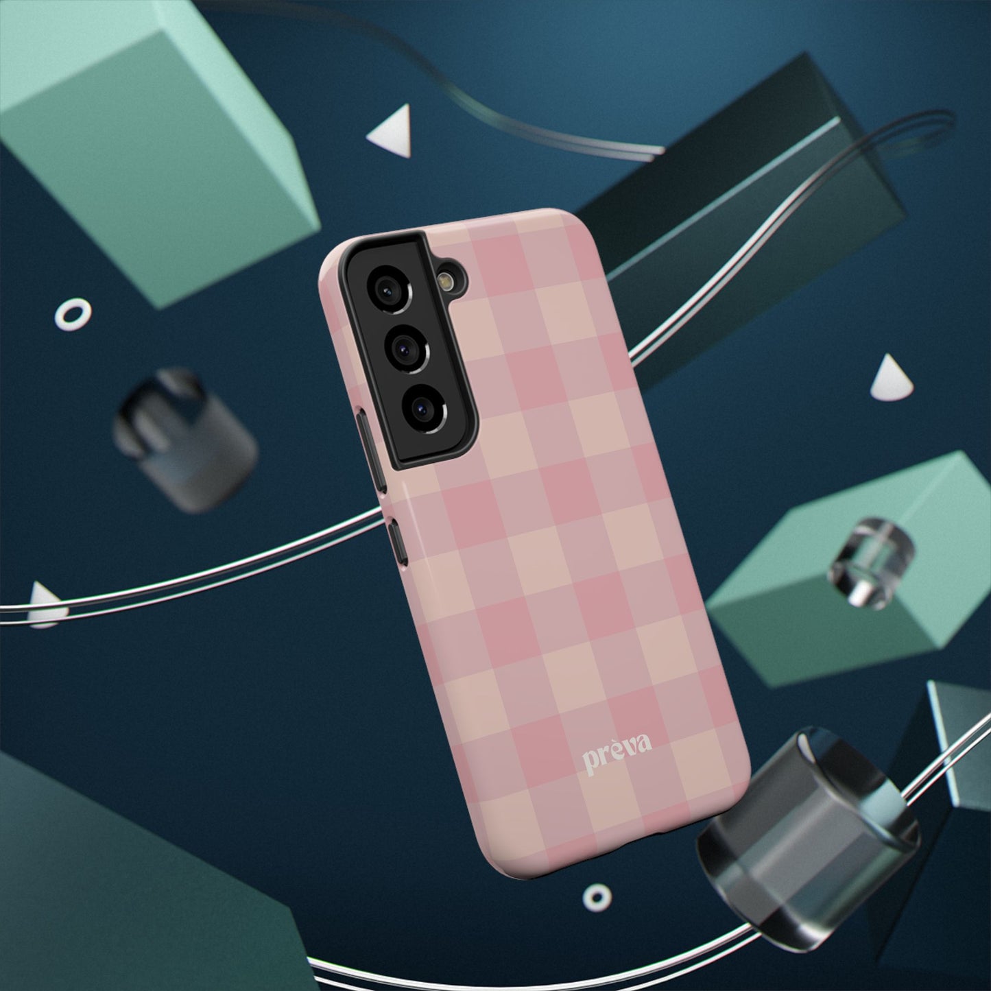 Pink Plaid Phone Case