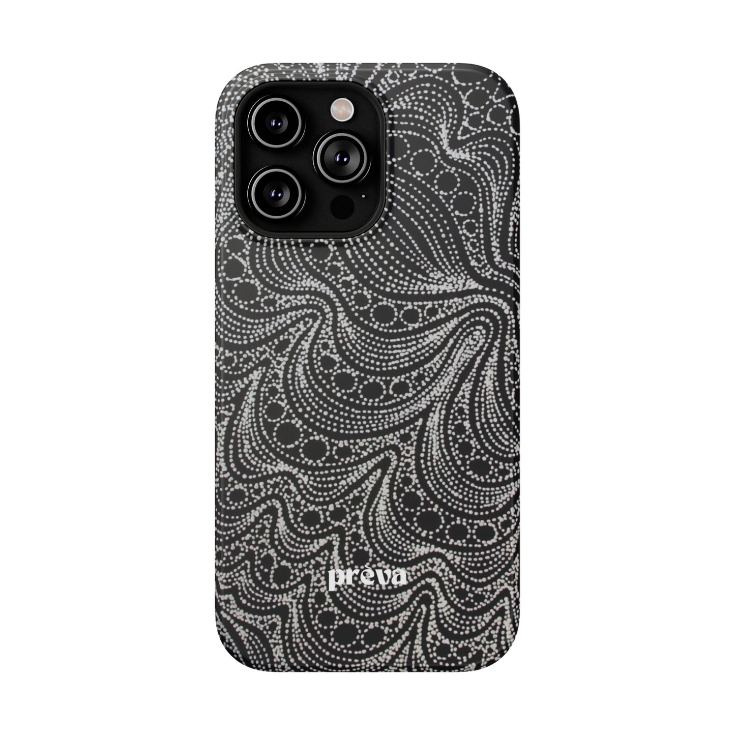 Abstract Midnight Lace Phone Case