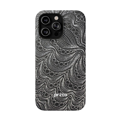 Abstract Midnight Lace Phone Case