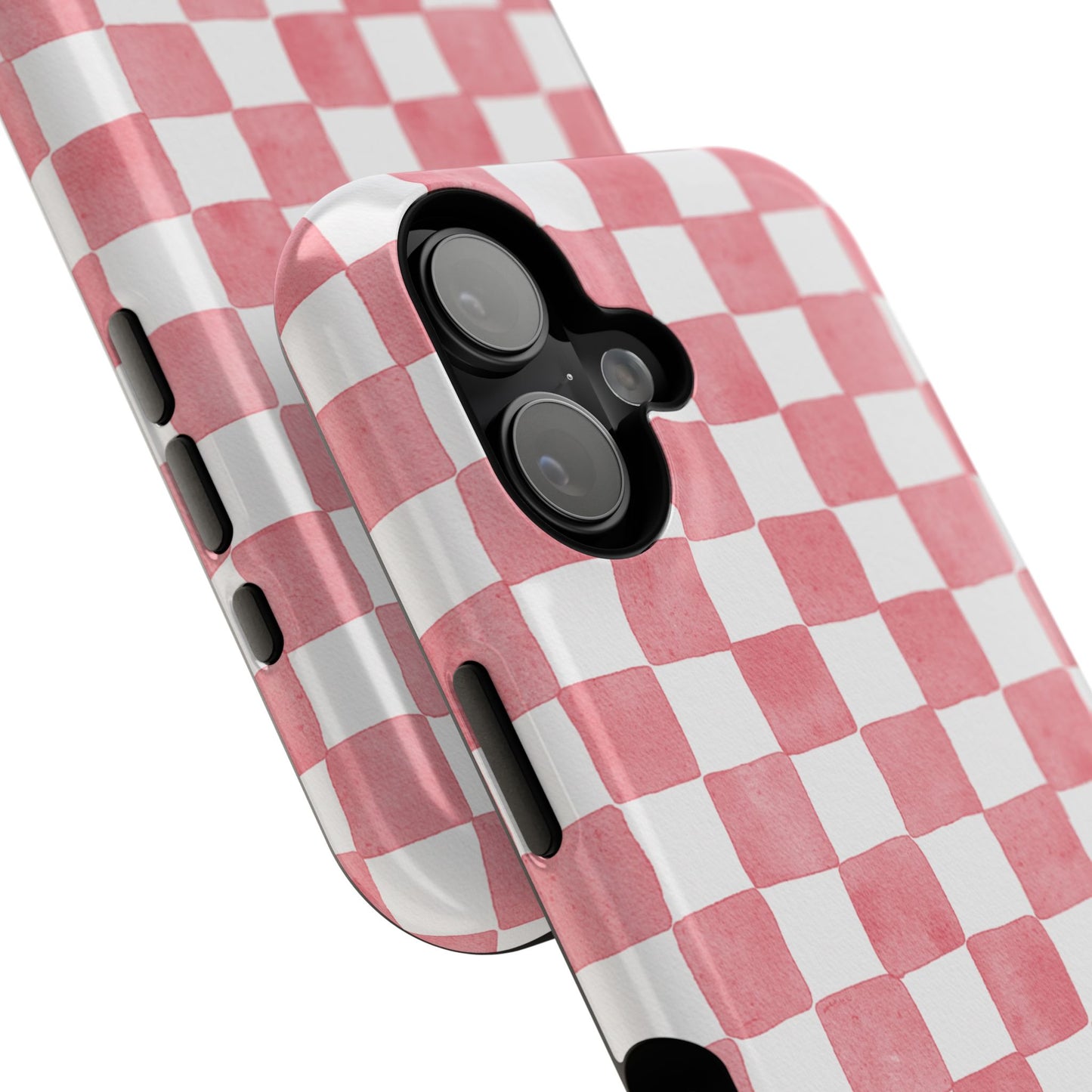 Pink Checkers Phone Case