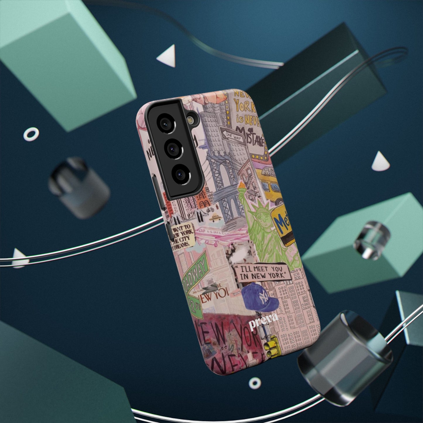 New York Collage Phone Case