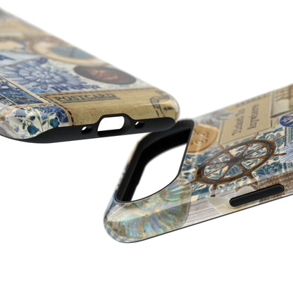 Neutral Travel Collage Phone Case