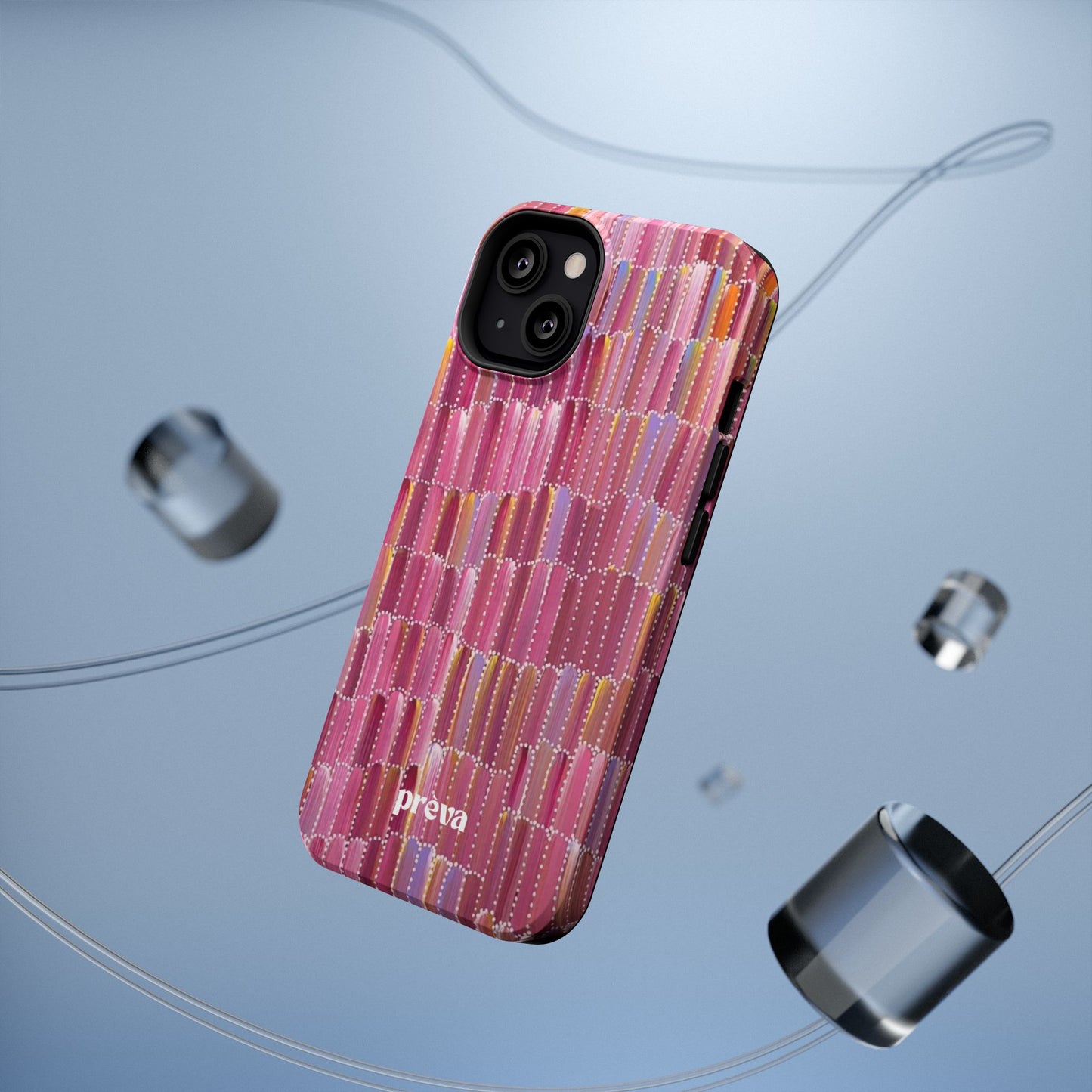 Pink Brushstroke Phone Case