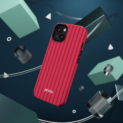 Pinky Red Stripes Phone Case