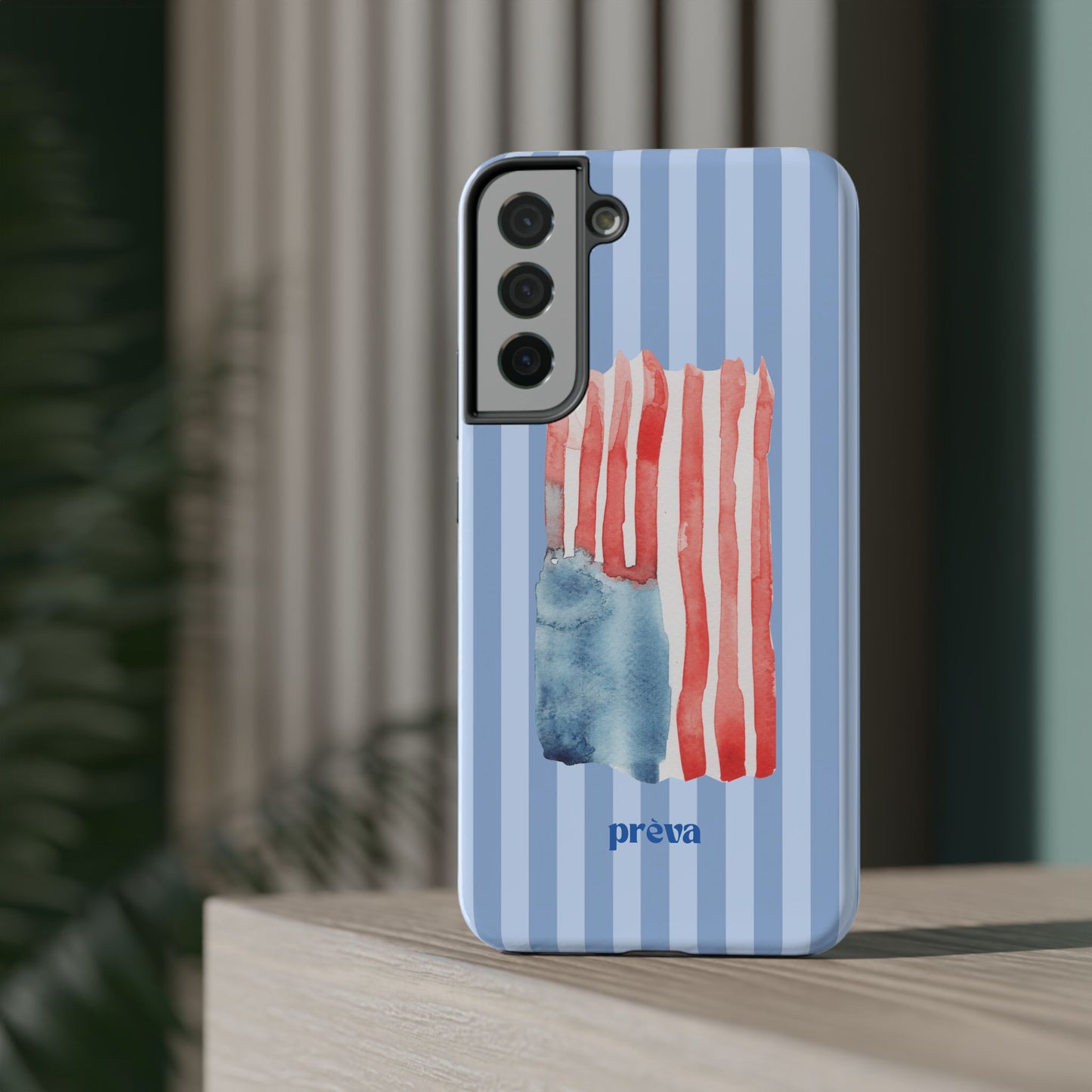 Blue Ribbon USA Phone Case