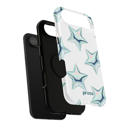 White Starburst Phone Case