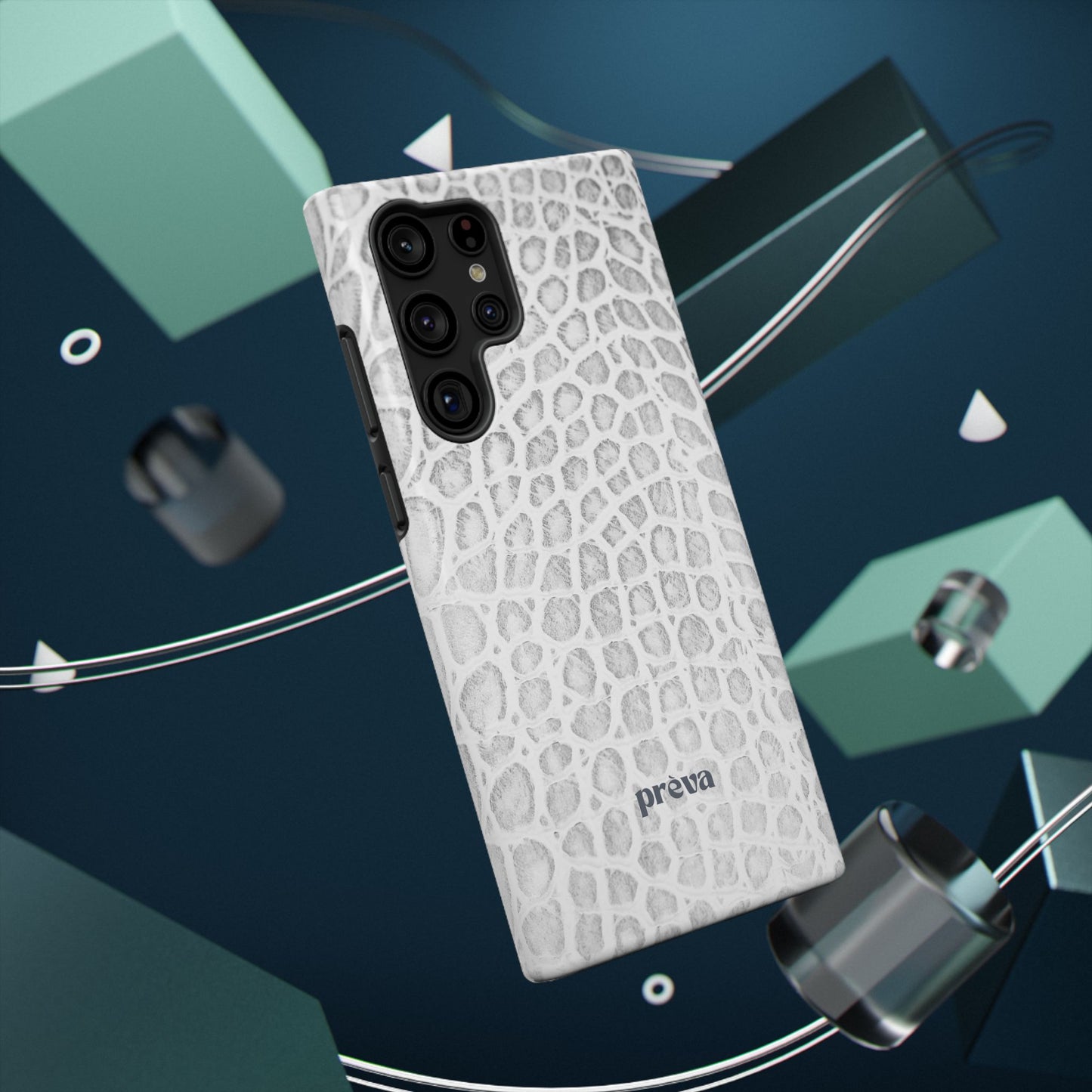 White Snake Phone Case
