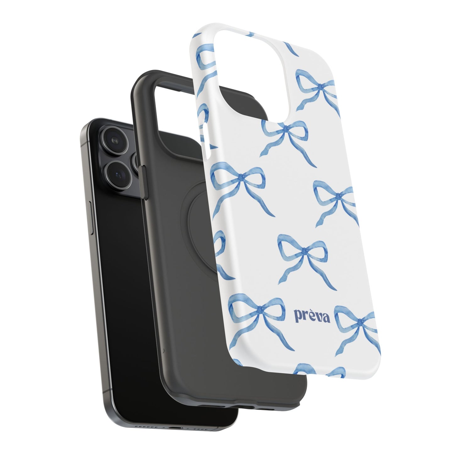 Blue Bow Phone Case