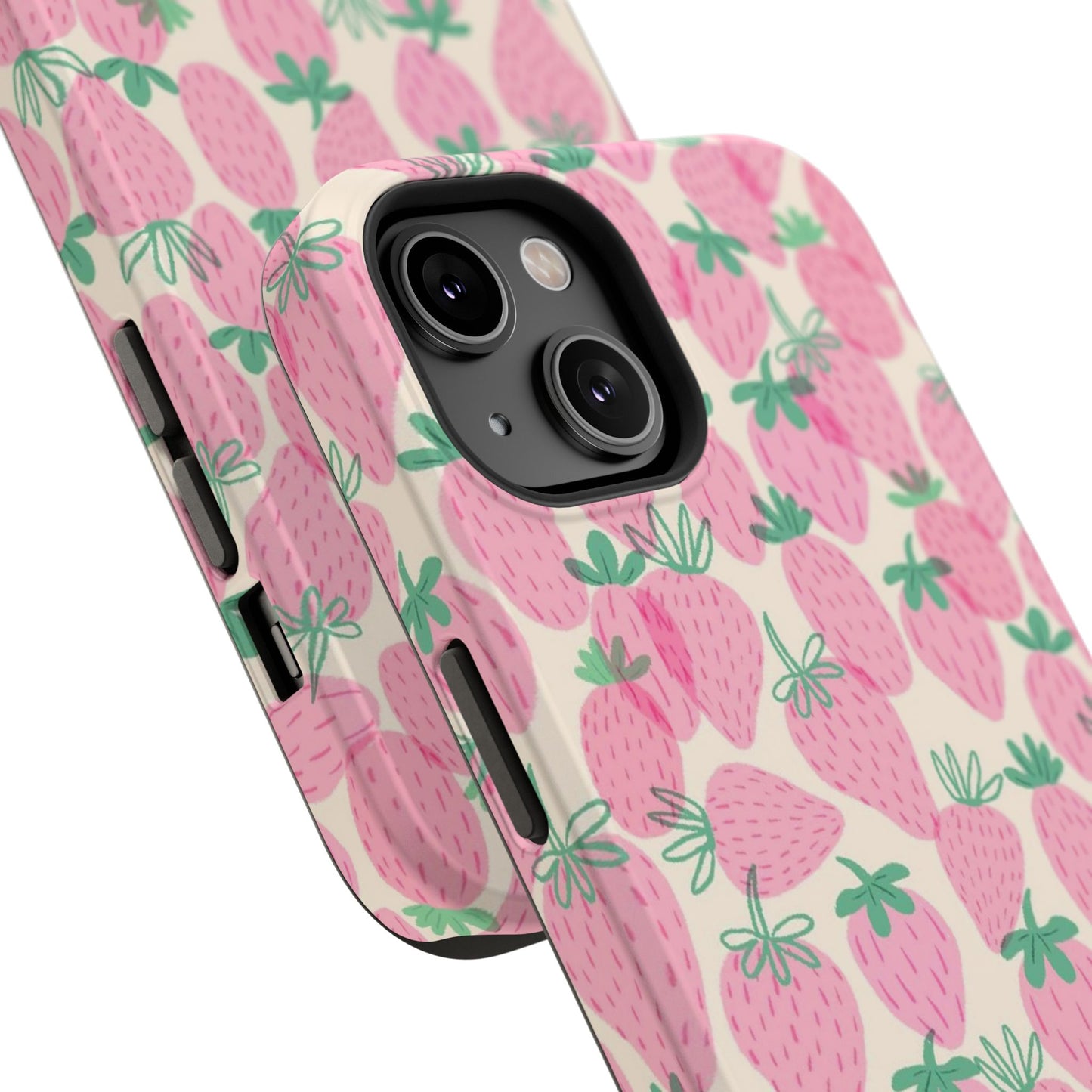 Pink Strawberry Phone Case