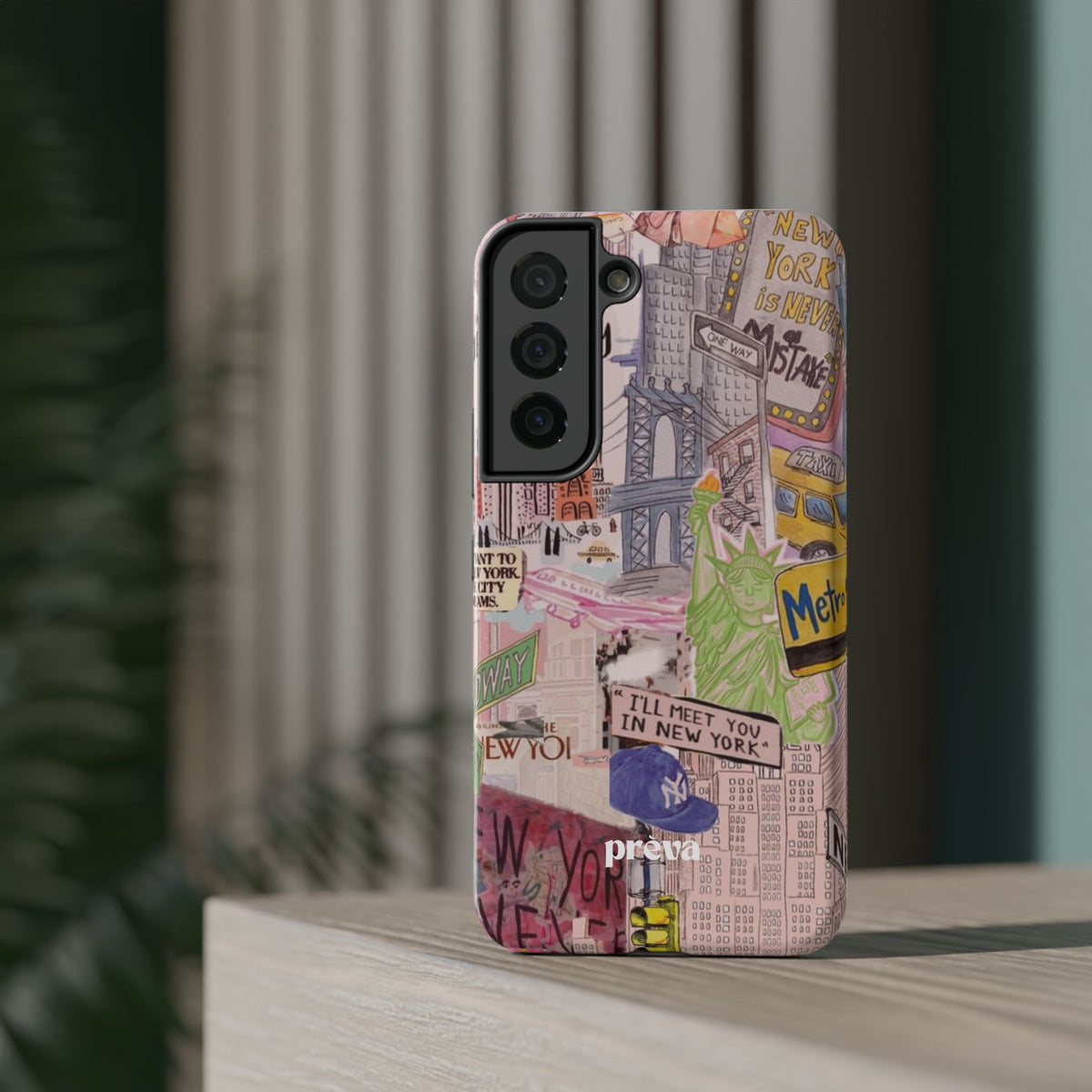 New York Collage Phone Case