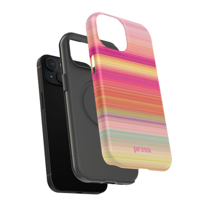 Pastel Stripe Rays Phone Case
