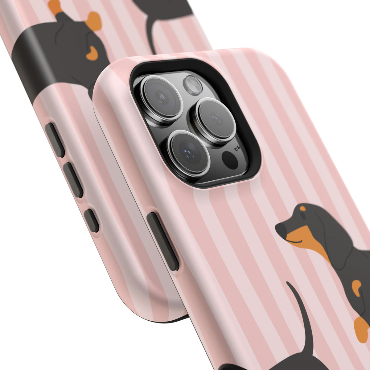 Dachshund Pink Stripes