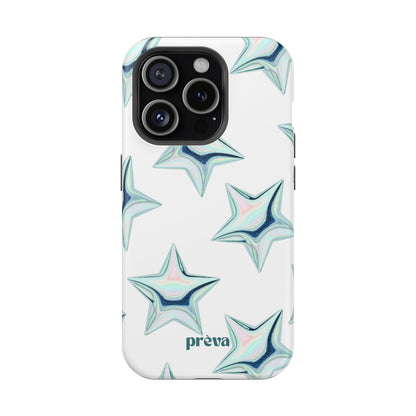White Starburst Phone Case