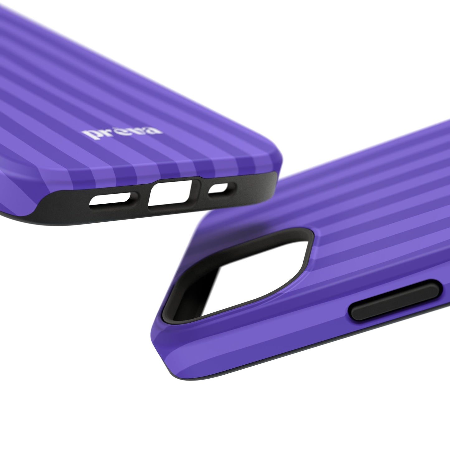 Dark Purple Stripes Phone Case