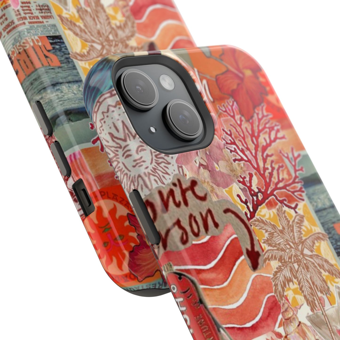 Vintage Floral Collage Phone Case