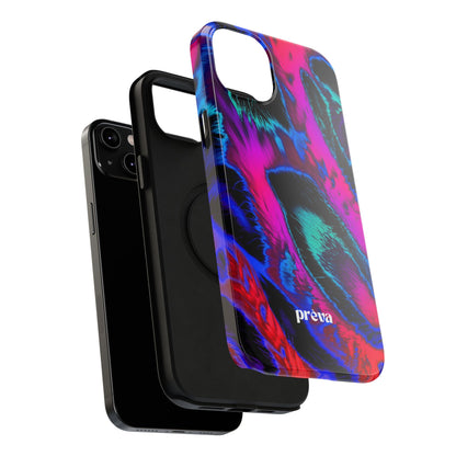 Neon Swirl Phone Case