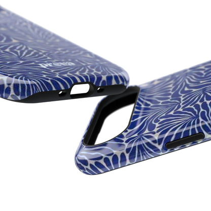 Blue Abstract Greek Phone Case