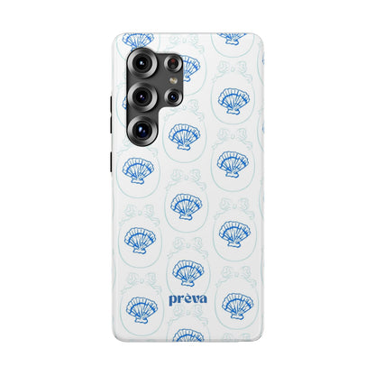 Fancy Teal Shell Phone Case