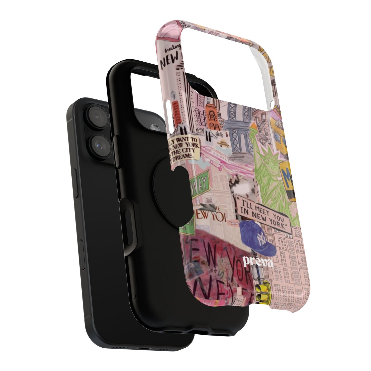 New York Collage Phone Case