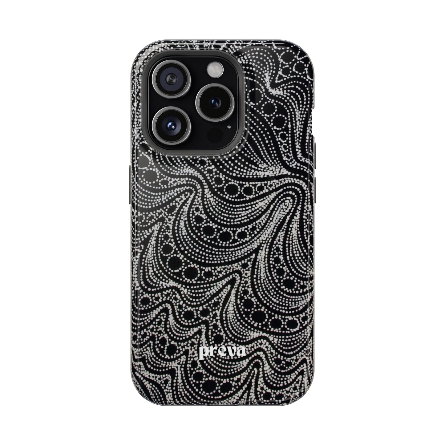 Abstract Midnight Lace Phone Case