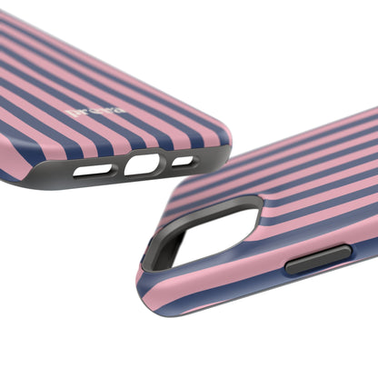 Blue and Pink Stripes Case