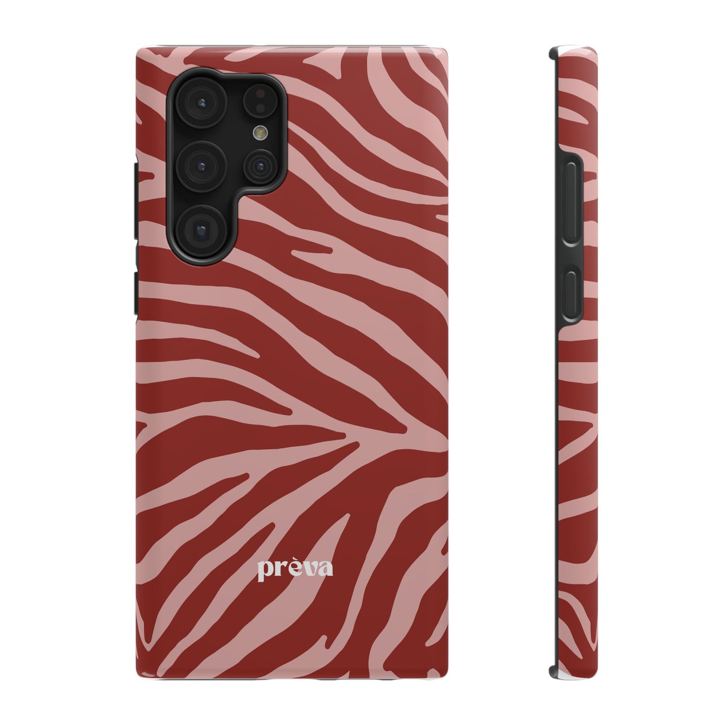 Red Zebra Phone Case