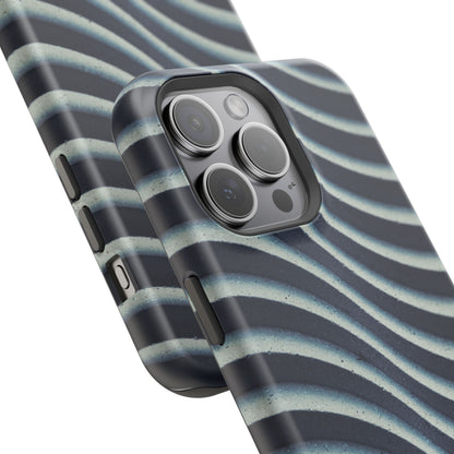 Navy Waves Phone Case