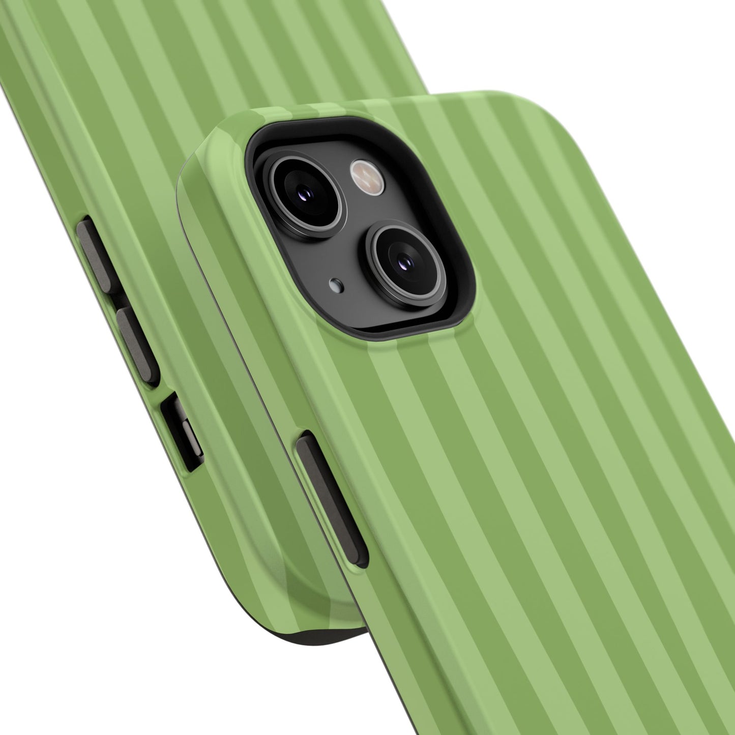 Light Green Stripes Phone Case