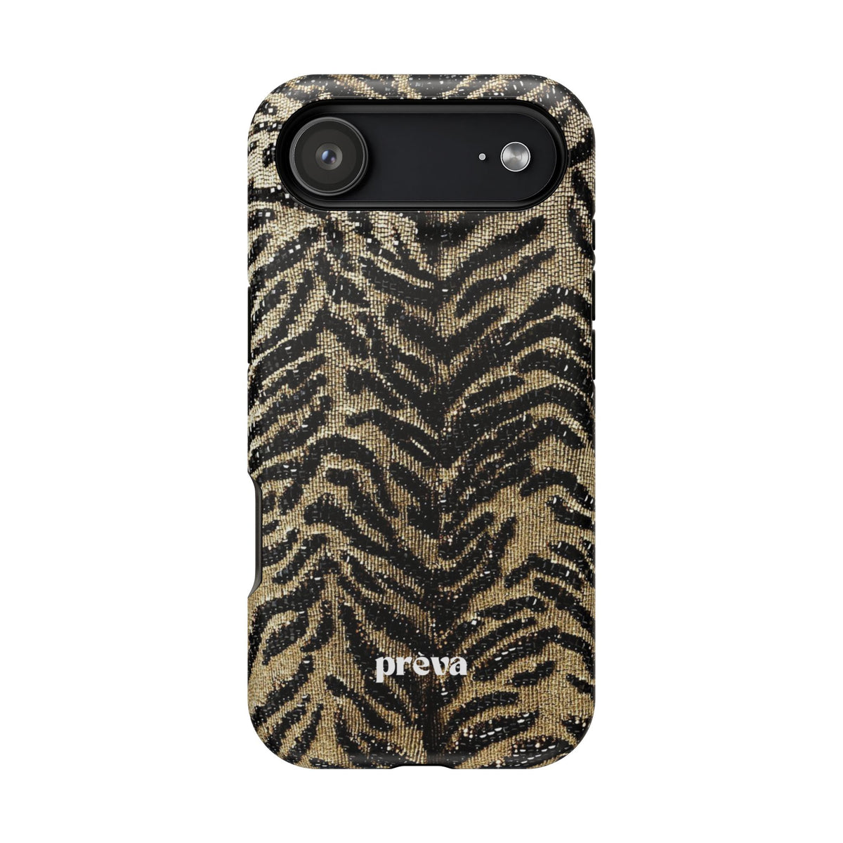 Phone Case — Impact‑Resistant Tiger Print Rug Texture