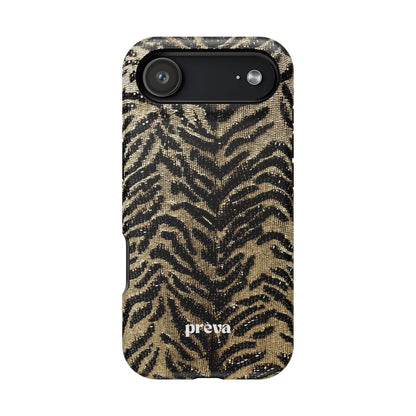 Phone Case — Impact‑Resistant Tiger Print Rug Texture