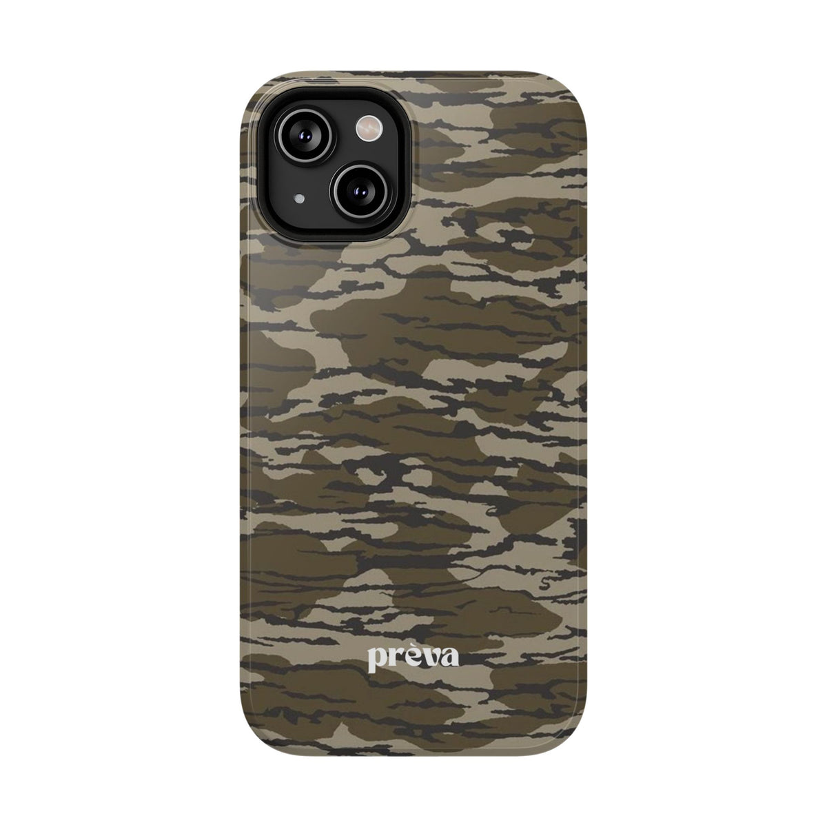 Camo Impact-Resistant Phone Case — Military Green Rugged Protection