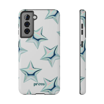 White Starburst Phone Case
