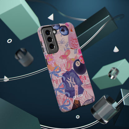 Retro 8 Ball Collage Phone Case