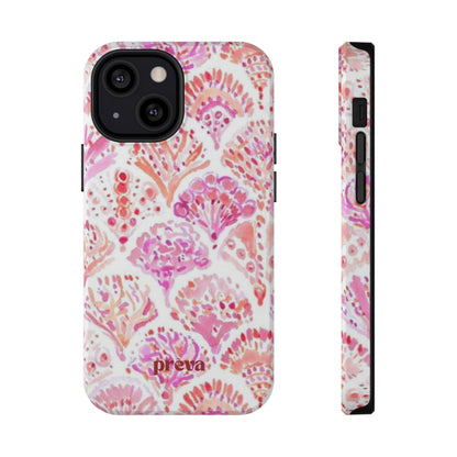 Pink Shell Watercolor Phone Case