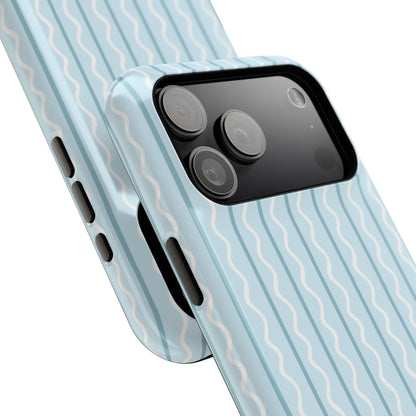 Blue Island Stripes Phone Case