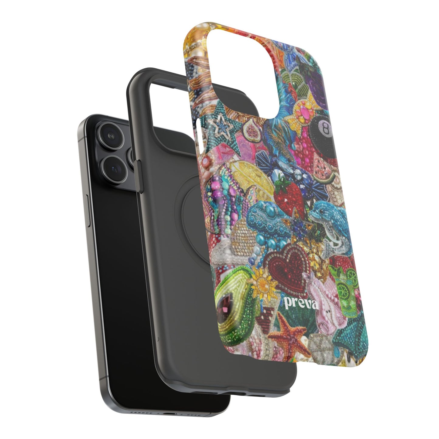 Colorful Rhinestone Phone Case