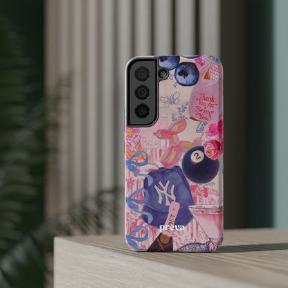 Retro 8 Ball Collage Phone Case