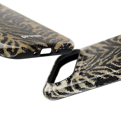 Phone Case — Impact‑Resistant Tiger Print Rug Texture