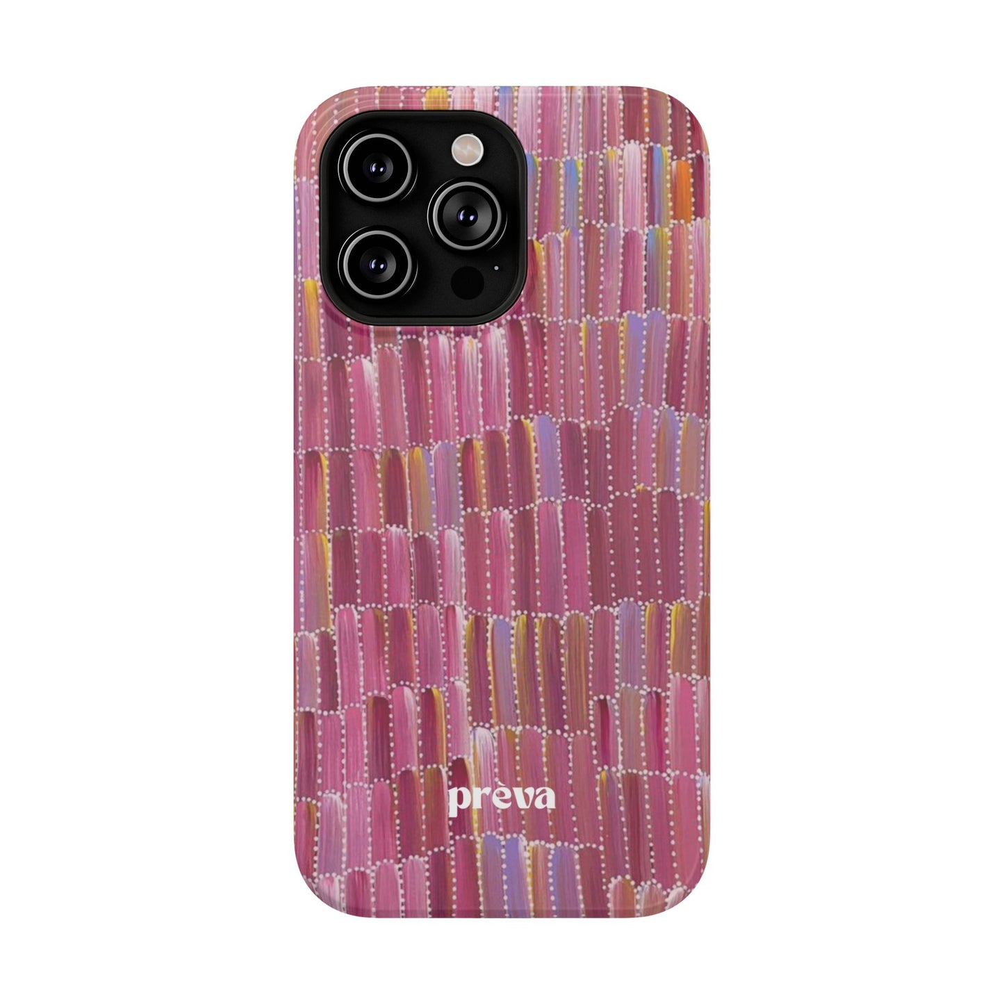 Pink Brushstroke Phone Case