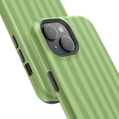 Light Green Stripes Phone Case