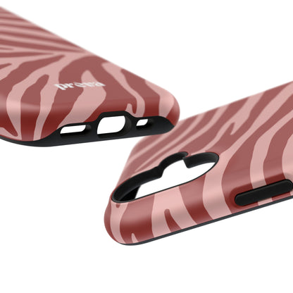 Red Zebra Phone Case