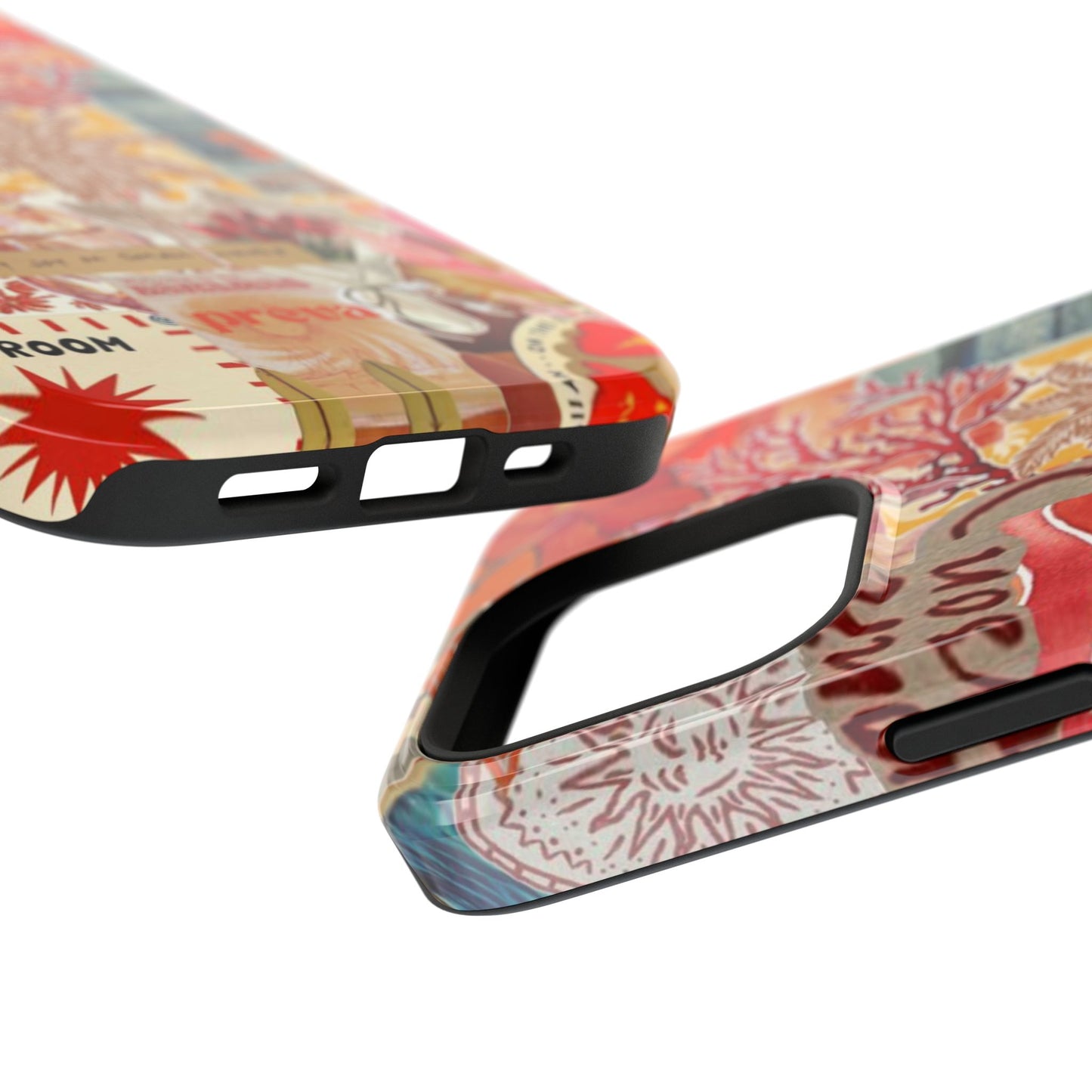 Vintage Floral Collage Phone Case