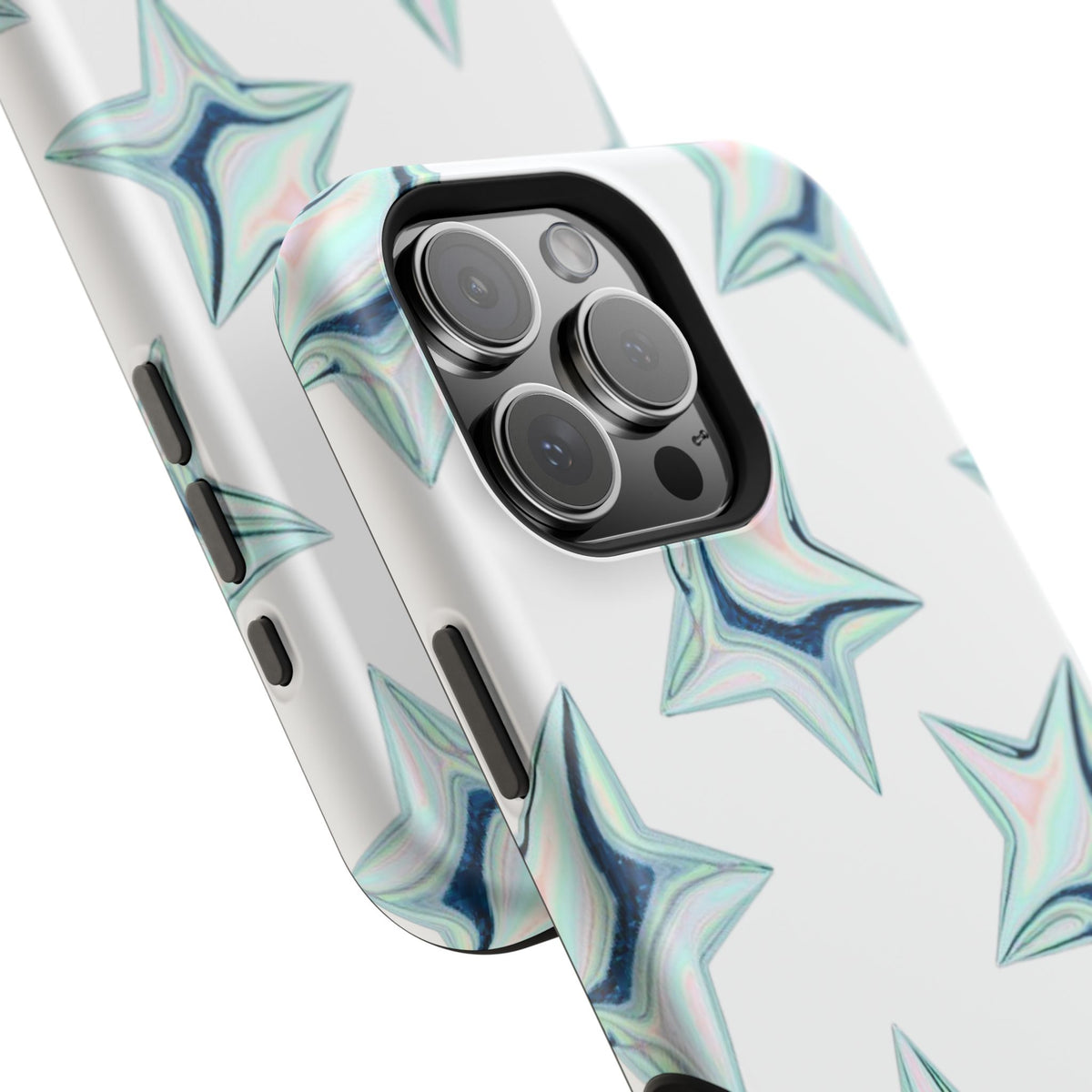 White Starburst Phone Case
