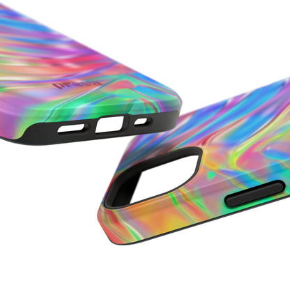 Iridescent Swirl Phone Case